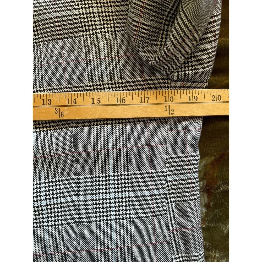 Heart and Dagger Mens Cotton Blend Sport Coat Blazer 38R Gray Double Vented